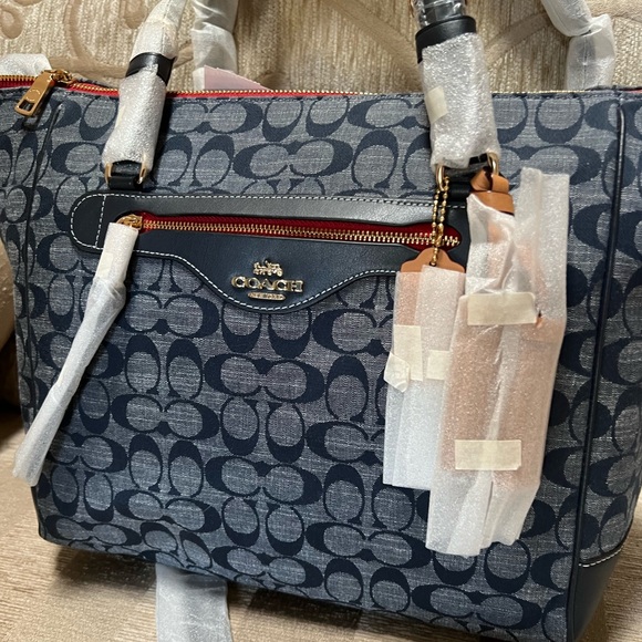 Denim Cleo Carryall - Picture 6 of 10